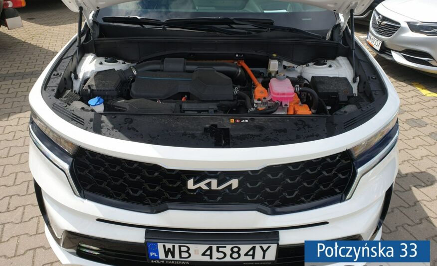 Kia Sorento 1.6 T-GDI HEV 230 KM 6AT AWD 7S Prestige Line New+PNS|Biała Perła|Demo