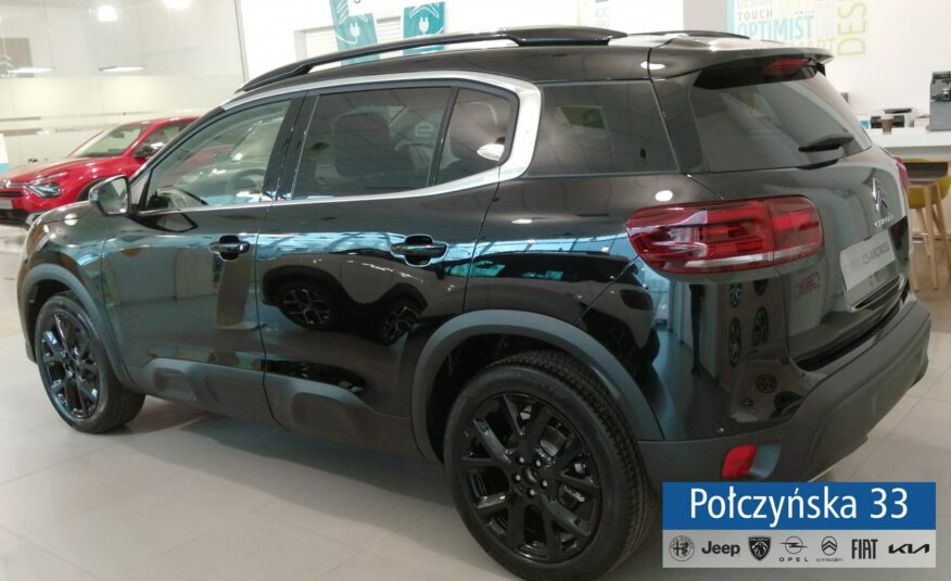 Citroen C5 Aircross 1.5 BlueHDI 130 KM AT8|Czarny|Pak. Citroen Play, Techno, Black