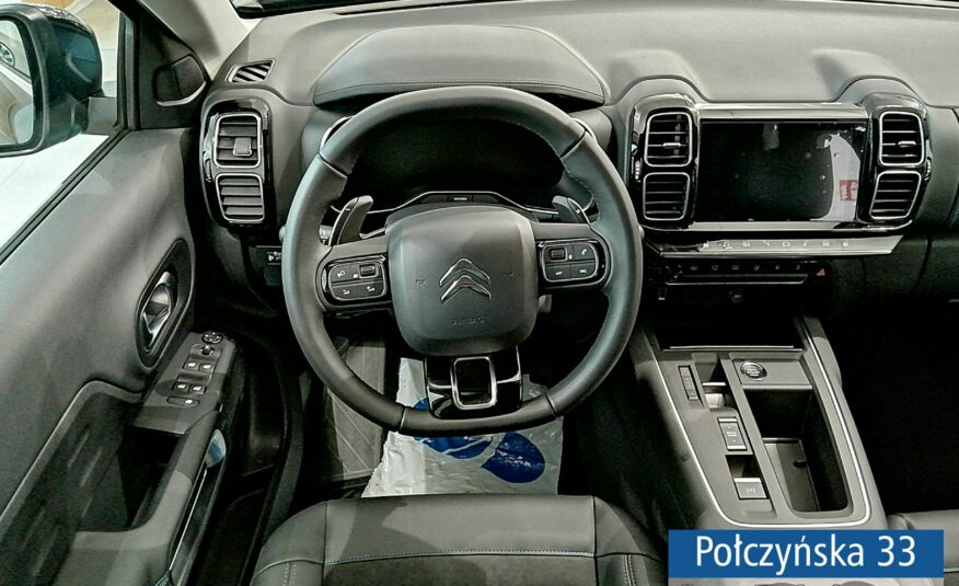 Citroen C5 Aircross 1.5 BlueHDI 130 KM AT8|Czarny|Pak. Citroen Play, Techno, Black