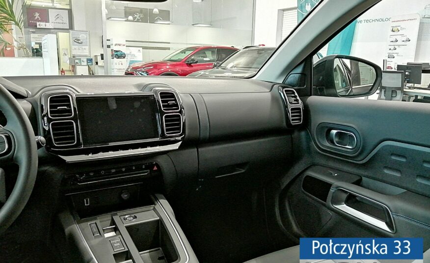 Citroen C5 Aircross 1.5 BlueHDI 130 KM AT8|Czarny|Pak. Citroen Play, Techno, Black