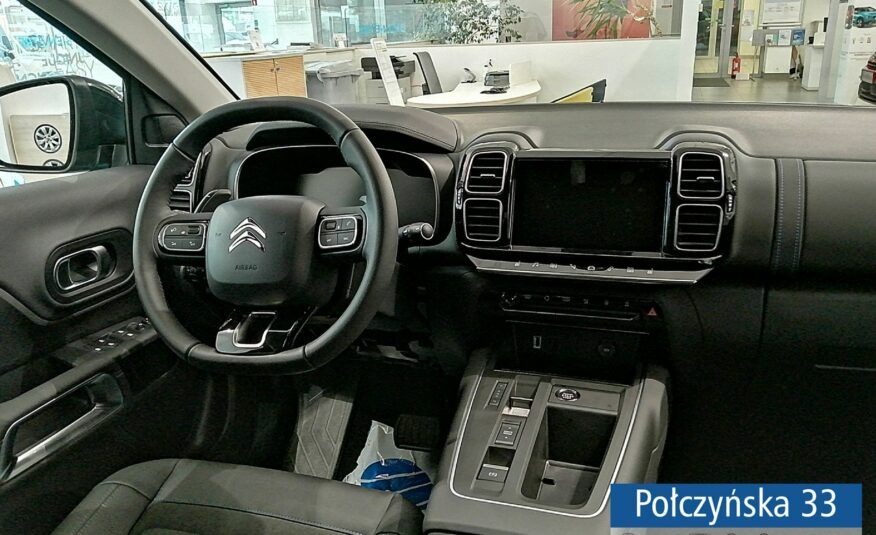 Citroen C5 Aircross 1.5 BlueHDI 130 KM AT8|Czarny|Pak. Citroen Play, Techno, Black