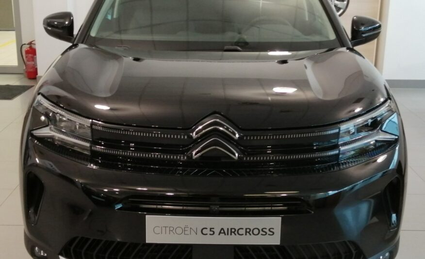 Citroen C5 Aircross 1.5 BlueHDI 130 KM AT8|Czarny|Pak. Citroen Play, Techno, Black