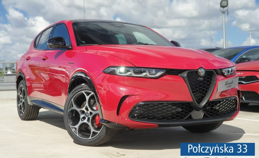 Alfa Romeo Tonale Veloce 1,5 160 KM DCT7 MHEV | Szklany dach |Pakiet Techno |Skóra|MY24