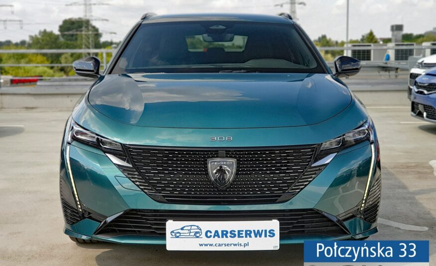 Peugeot 308 SW 1.2 130 KM AT8 GT|Podgrzewana kierownica i przednia szyba|Felgi 18″