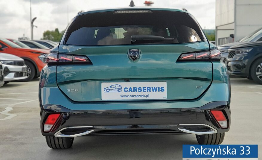 Peugeot 308 SW 1.2 130 KM AT8 GT|Podgrzewana kierownica i przednia szyba|Felgi 18″