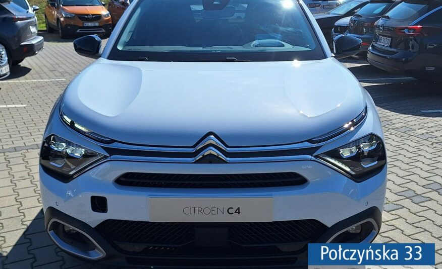 Citroen C4 1.2 Hybrid 136 KM eDCT6 MAX|Grzane fotele|Pakiet Jazdy Autonomicznej