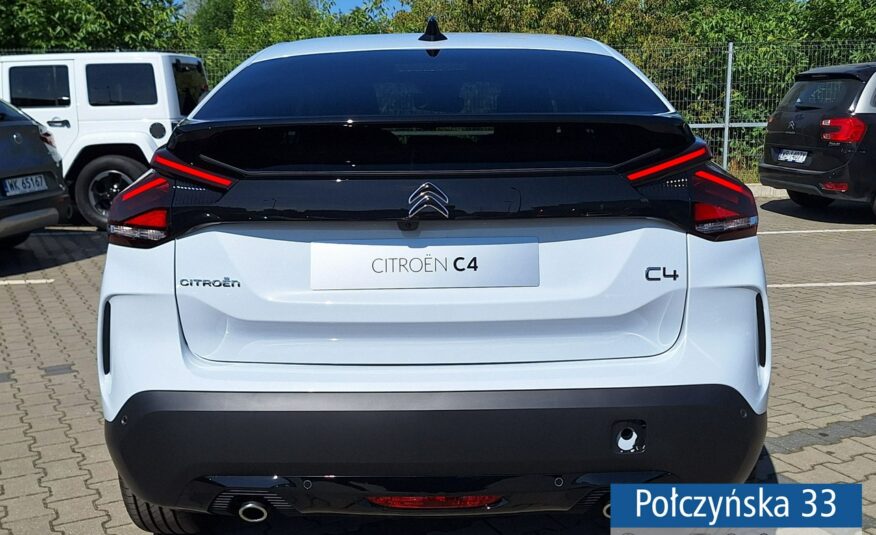 Citroen C4 1.2 Hybrid 136 KM eDCT6 MAX|Grzane fotele|Pakiet Jazdy Autonomicznej