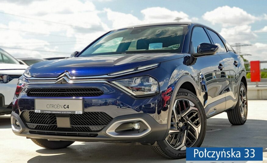 Citroen C4 1.2 Hybrid 136 KM eDCT6 MAX|Grzane fotele|Pakiet Jazdy Autonomicznej