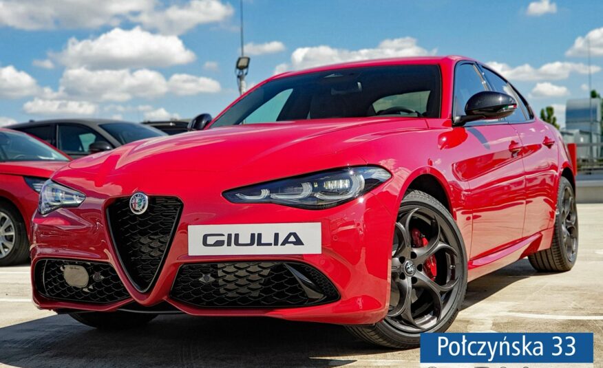 Alfa Romeo Giulia Tributo Italiano 2.0 280KM AT8 AWD| Alfa Red| Pak. Techno| MY24