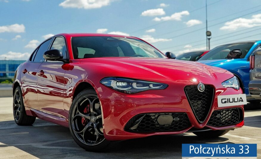 Alfa Romeo Giulia Tributo Italiano 2.0 280KM AT8 AWD| Alfa Red| Pak. Techno| MY24