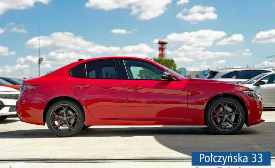 Alfa Romeo Giulia Tributo Italiano 2.0 280KM AT8 AWD| Alfa Red| Pak. Techno| MY24