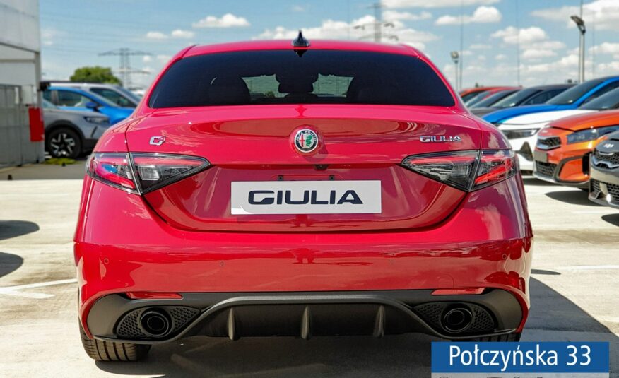 Alfa Romeo Giulia Tributo Italiano 2.0 280KM AT8 AWD| Alfa Red| Pak. Techno| MY24