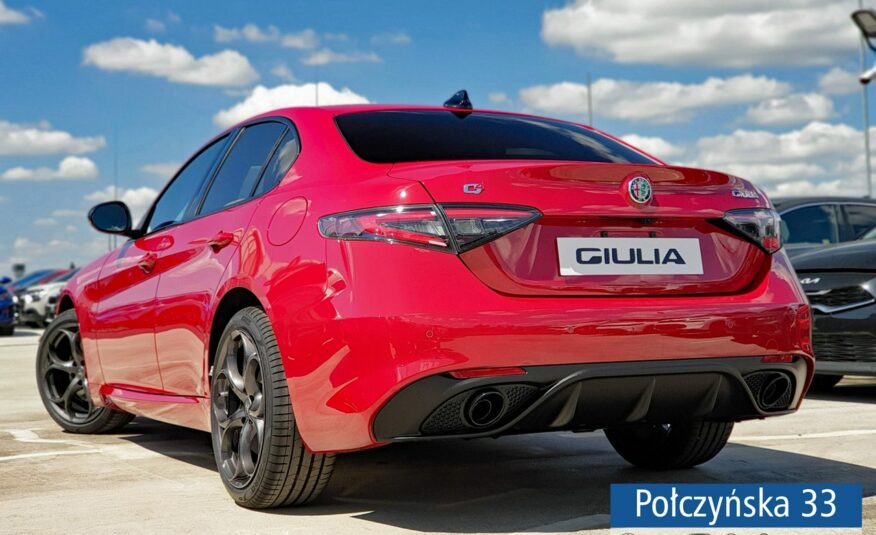 Alfa Romeo Giulia Tributo Italiano 2.0 280KM AT8 AWD| Alfa Red| Pak. Techno| MY24