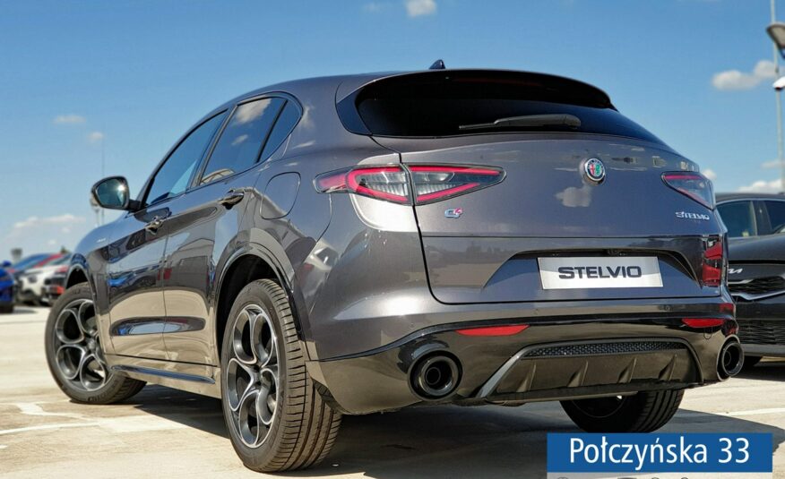 Alfa Romeo Stelvio Veloce Q4 AT 2.0 280 KM|Vesuvio Grey|Premium Theatre Sound, Techno|24