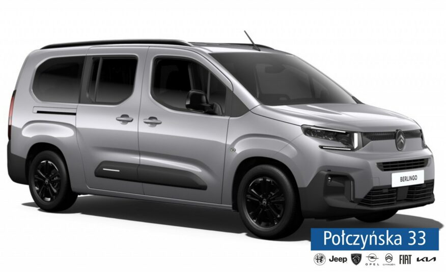 Citroen Berlingo XL 1.5 Blue HDI 130 KM AT8 MAX | 7 miejsc | Kamera cofania | NEW 24