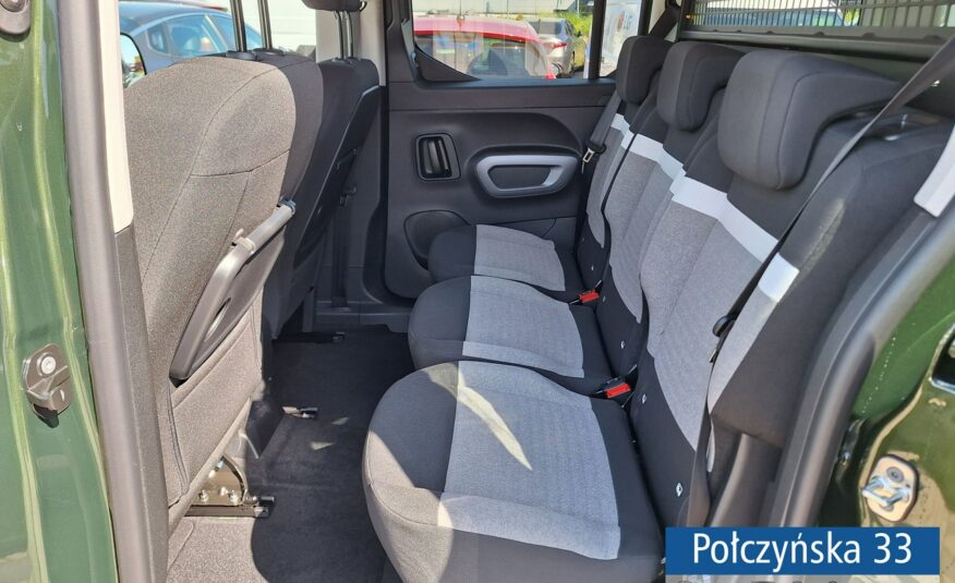 Citroen Berlingo 1.5 HDI 130 AT8 M | wersja Plus | Pakiet Style | Nowy model 2024