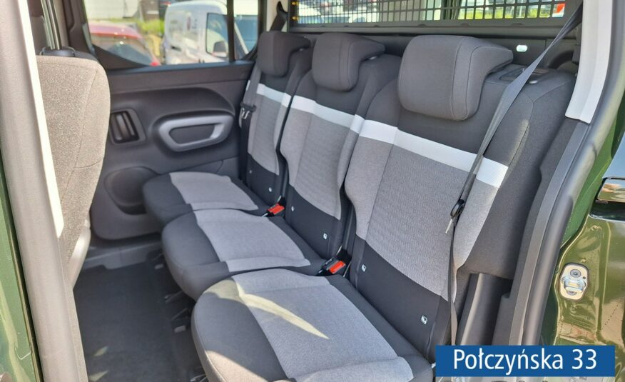 Citroen Berlingo 1.5 HDI 130 AT8 M | wersja Plus | Pakiet Style | Nowy model 2024