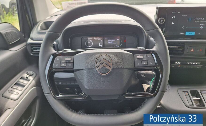 Citroen Berlingo 1.5 HDI 130 AT8 M | wersja Plus | Pakiet Style | Nowy model 2024