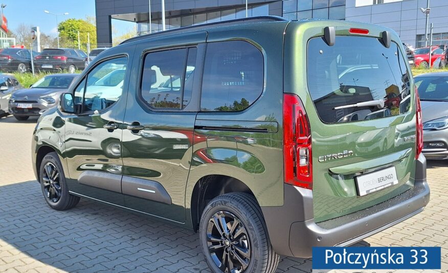 Citroen Berlingo 1.5 HDI 130 AT8 M | wersja Plus | Pakiet Style | Nowy model 2024