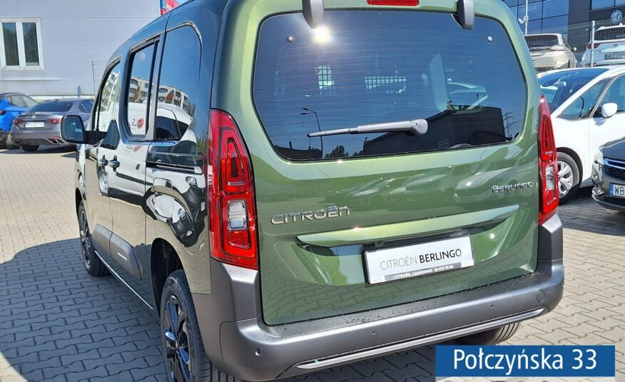 Citroen Berlingo 1.5 HDI 130 AT8 M | wersja Plus | Pakiet Style | Nowy model 2024