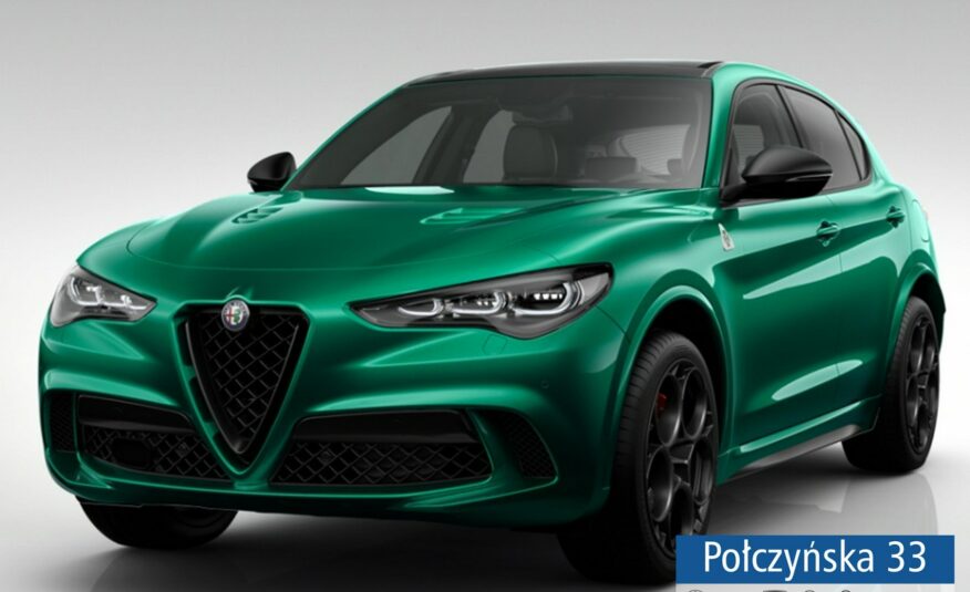 Alfa Romeo Stelvio Quadrifoglio  2.9 V6 520 KM AT8 Q4|Montreal Green| Techno|MY24