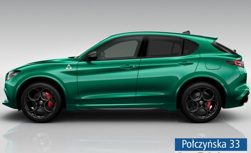 Alfa Romeo Stelvio Quadrifoglio  2.9 V6 520 KM AT8 Q4|Montreal Green| Techno|MY24