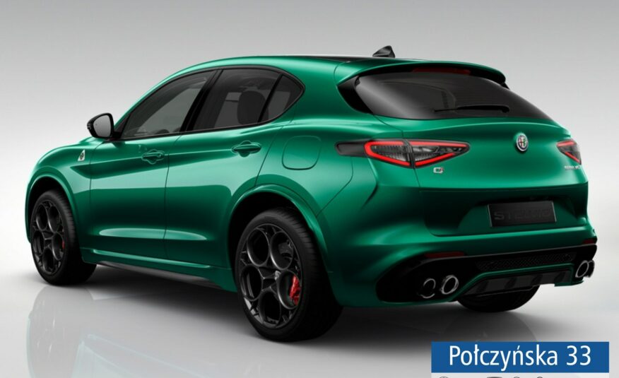 Alfa Romeo Stelvio Quadrifoglio  2.9 V6 520 KM AT8 Q4|Montreal Green| Techno|MY24