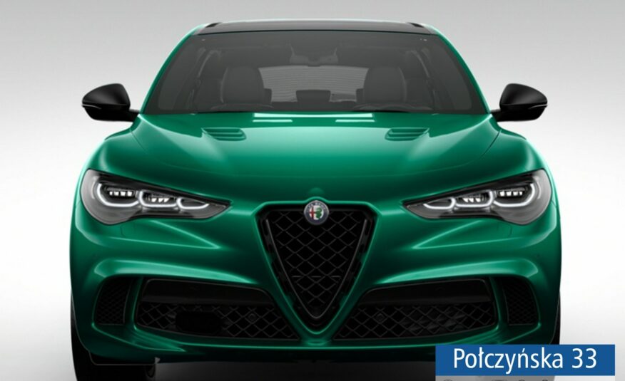 Alfa Romeo Stelvio Quadrifoglio  2.9 V6 520 KM AT8 Q4|Montreal Green| Techno|MY24