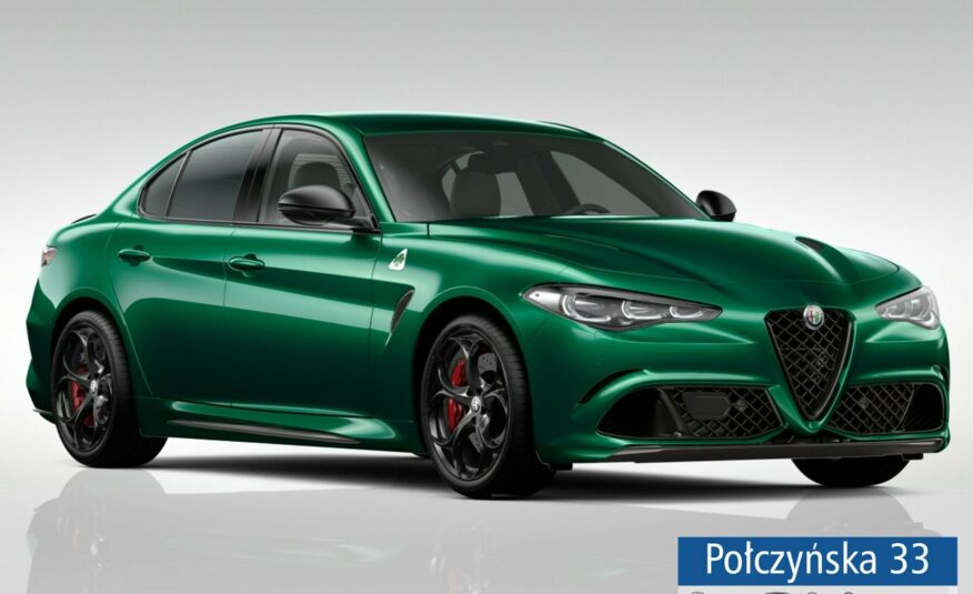 Alfa Romeo Giulia Quadrifoglio 2.9 V6 Bi-Turbo 520KM AT8 |Montreal Green |Techno| MY24