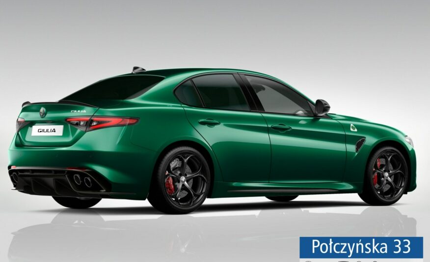 Alfa Romeo Giulia Quadrifoglio 2.9 V6 Bi-Turbo 520KM AT8 |Montreal Green |Techno| MY24