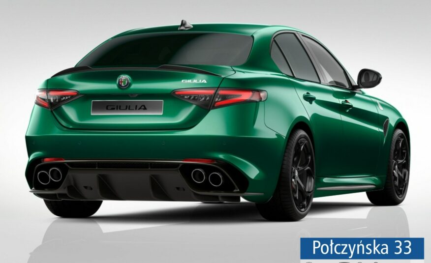 Alfa Romeo Giulia Quadrifoglio 2.9 V6 Bi-Turbo 520KM AT8 |Montreal Green |Techno| MY24