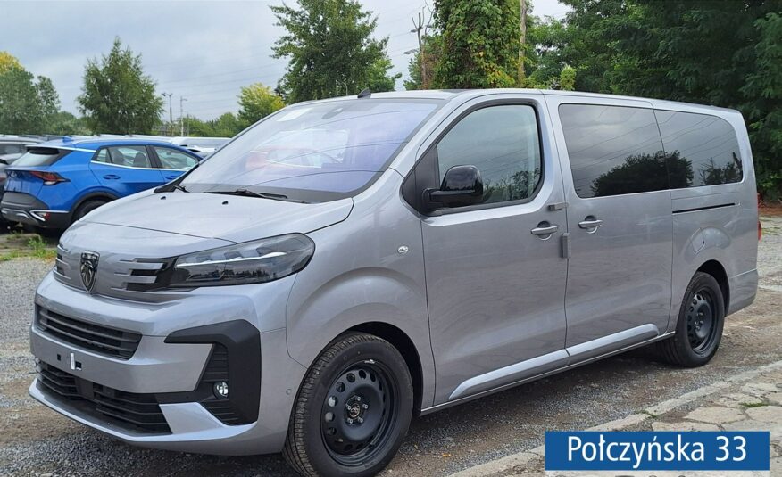 Peugeot Traveller 2.0 BlueHDI 180 KM AT8 Long Business | Szary Acier | 2024