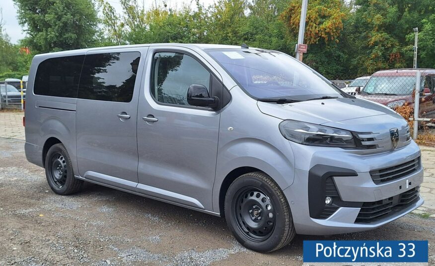 Peugeot Traveller 2.0 BlueHDI 180 KM AT8 Long Business | Szary Acier | 2024