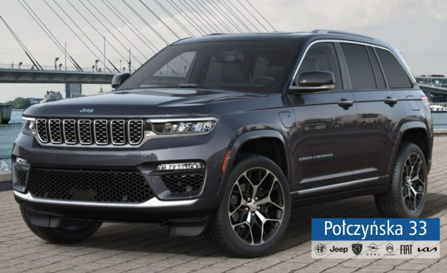 Jeep Grand Cherokee WL Summit Reserve 2.0 PHEV 388KM | Baltic Grey / Czarna skóra | 2024