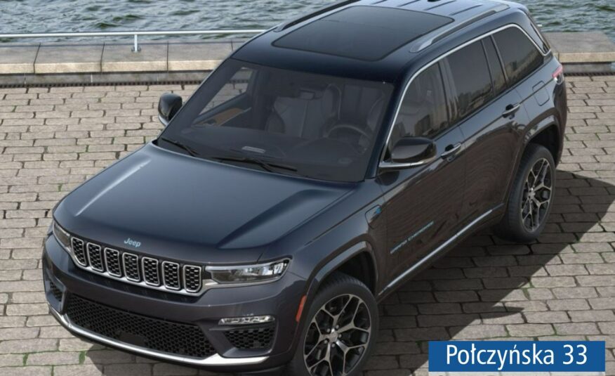 Jeep Grand Cherokee WL Summit Reserve 2.0 PHEV 388KM | Baltic Grey / Czarna skóra | 2024