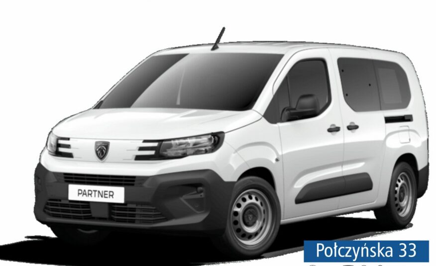 Peugeot Partner 1.5 BlueHDI 130 KM AT8 Long Base | Automat | Multimedia | Nowy model