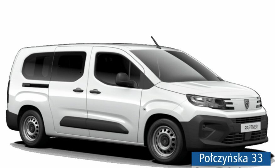 Peugeot Partner 1.5 BlueHDI 130 KM AT8 Long Base | Automat | Multimedia | Nowy model