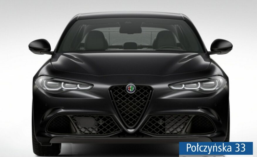 Alfa Romeo Giulia Quadrifoglio 2.9 V6 Bi-Turbo 520KM AT8 |Volcano Black |Techno| MY24