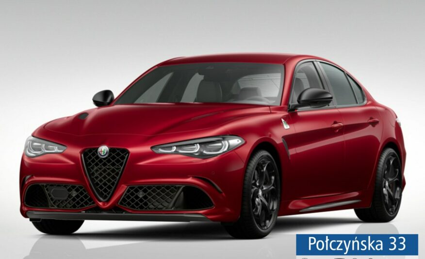 Alfa Romeo Giulia Quadrifoglio 2.9 V6 Bi-Turbo 520KM AT8 |Etna Red |Techno| MY24