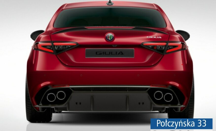 Alfa Romeo Giulia Quadrifoglio 2.9 V6 Bi-Turbo 520KM AT8 |Etna Red |Techno| MY24