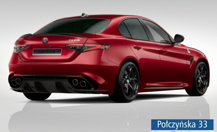 Alfa Romeo Giulia Quadrifoglio 2.9 V6 Bi-Turbo 520KM AT8 |Etna Red |Techno| MY24