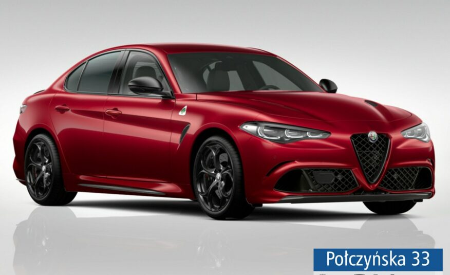 Alfa Romeo Giulia Quadrifoglio 2.9 V6 Bi-Turbo 520KM AT8 |Etna Red |Techno| MY24