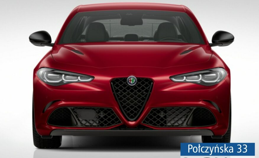 Alfa Romeo Giulia Quadrifoglio 2.9 V6 Bi-Turbo 520KM AT8 |Etna Red |Techno| MY24