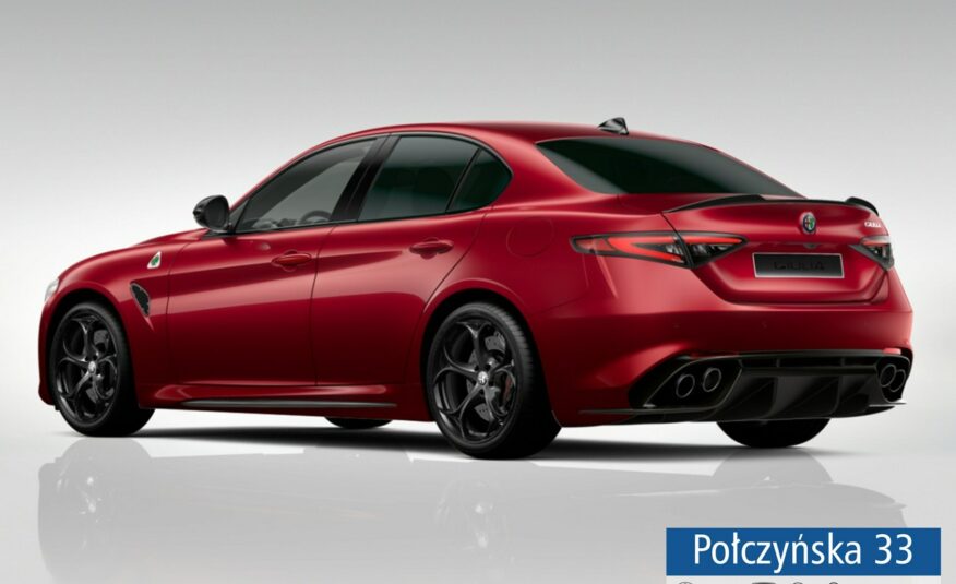 Alfa Romeo Giulia Quadrifoglio 2.9 V6 Bi-Turbo 520KM AT8 |Alfa Red |Techno| MY24