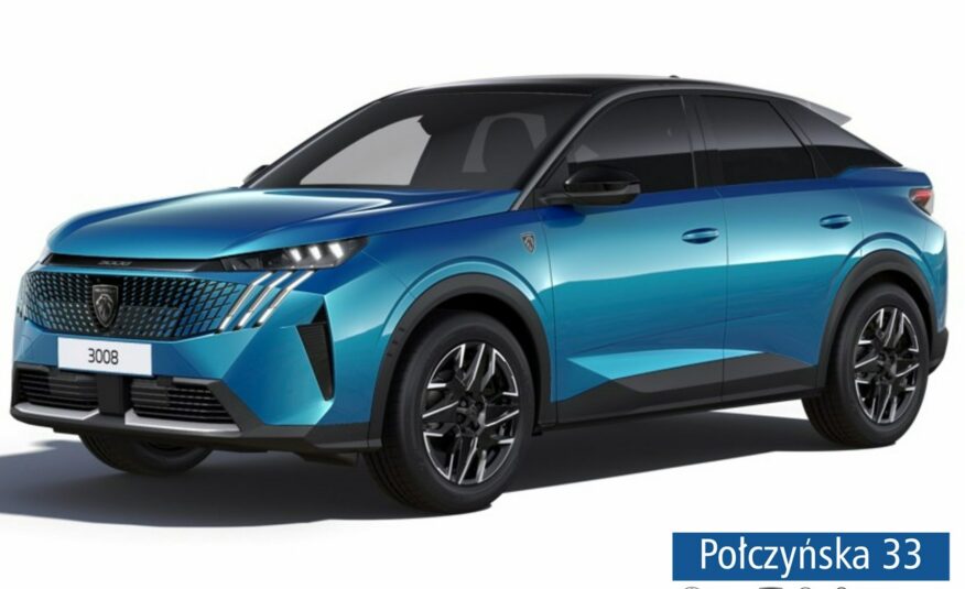 Peugeot 3008 1.2 Hybrid 136 KM eDCS6 GT | Pakiet Bezpieczeństwo | Alcantara