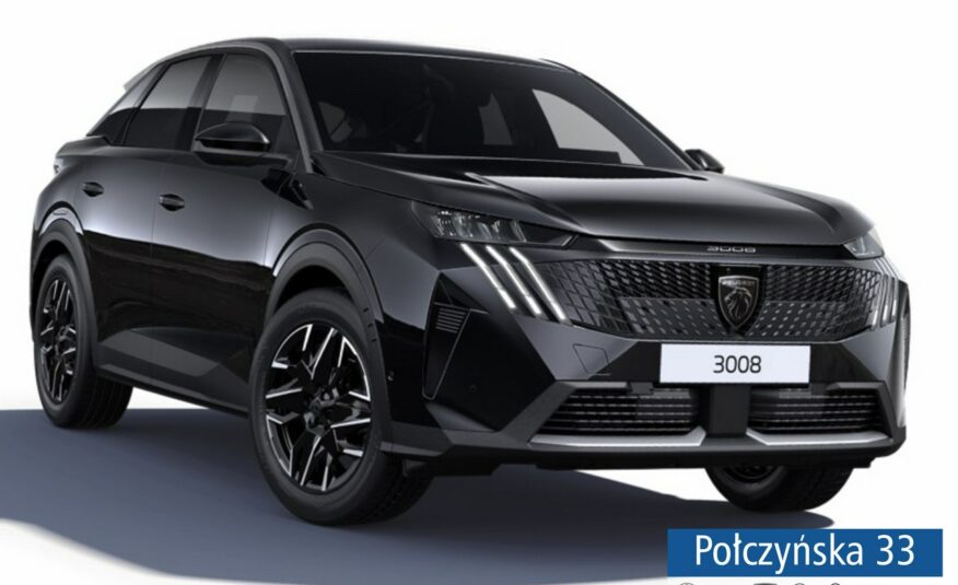 Peugeot 3008 1.2 Hybrid 136 KM eDCS6 Allure | Pakiety: Bezpieczeństwo, Panorama