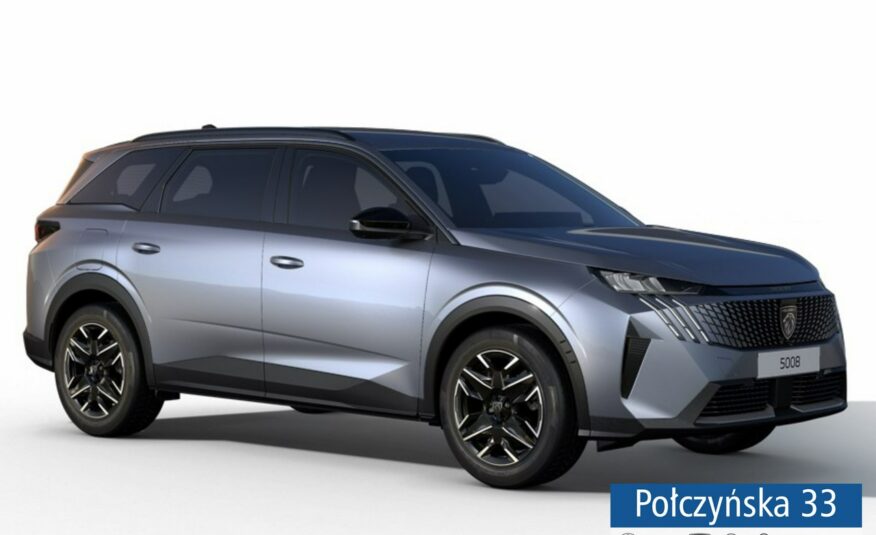 Peugeot 5008 1.2 Hybrid 136 KM eDCS6 Allure | Pakiety: Bezpieczeństwo, Panorama