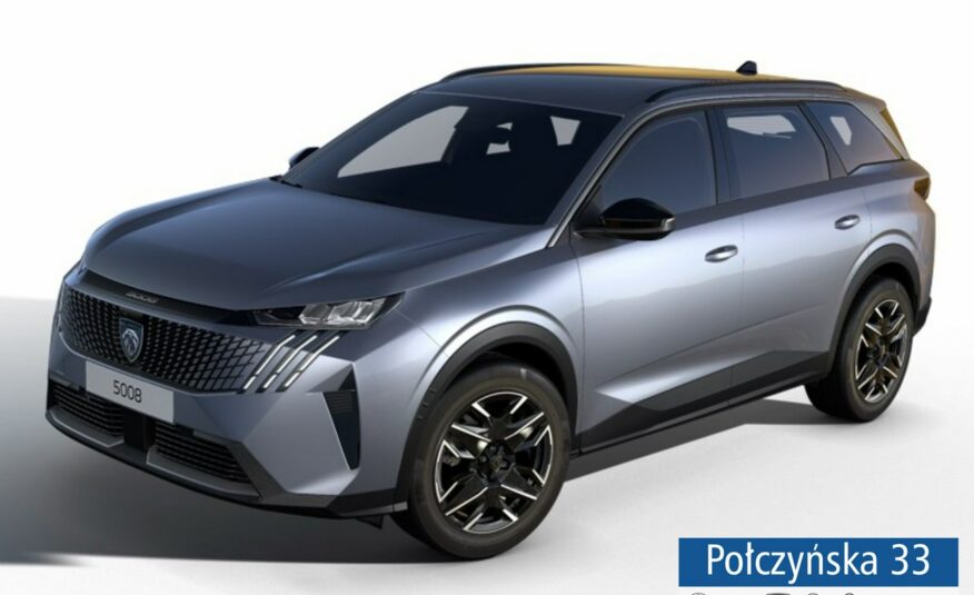 Peugeot 5008 1.2 Hybrid 136 KM eDCS6 Allure | Pakiety: Bezpieczeństwo, Panorama