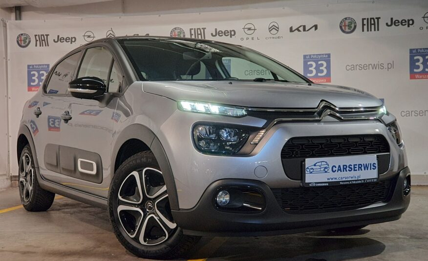 Citroen C3 Salon Polska, Serwis Aso, Gwarancja, Vat 23%