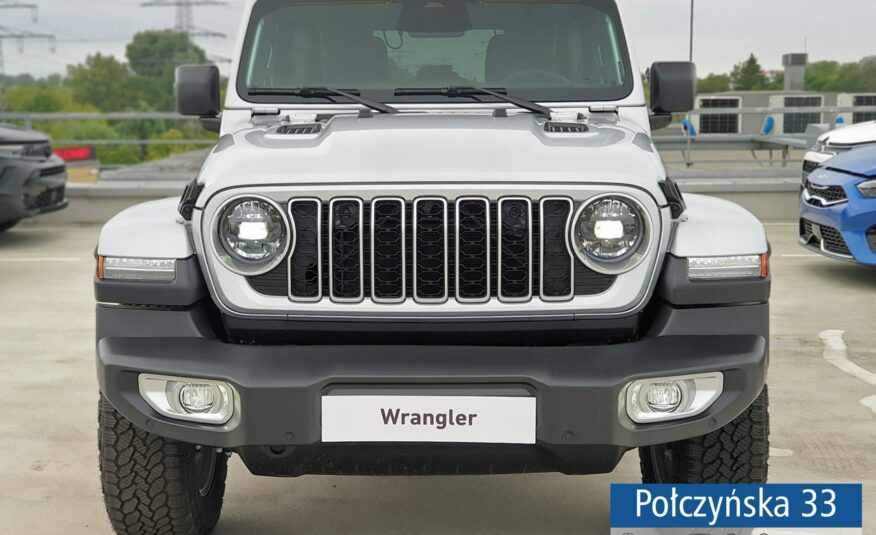 Jeep Wrangler Sahara ICE 2.0 Turbo 272 KM ATX 4WD | Silver Zynith | MY24